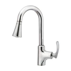 원홀 거위목 주방 수전 6042