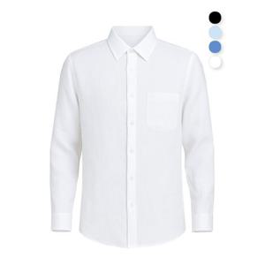 [노블진] Q 마긴팔셔츠 마긴팔 린넨 여름 셔츠 4종 택