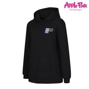 [애플핑크]뒷판 나염 후드 기모티 (APK8O763GSB)