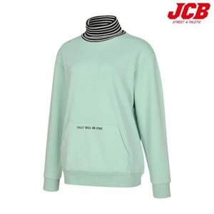 [제이씨비]여아 목폴라 레이어드 기모 맨투맨 (JBK8O742GSQ)