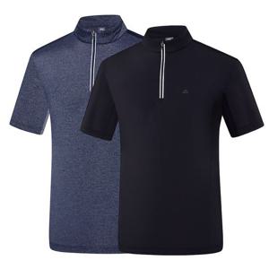 [콜핑] 남성 여름 아이스본 집업 반팔티셔츠 리스파(남) KST4831M