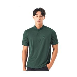 [콜핑] 2102TK558M 하이쿨 기능성 반팔 남성 등산 반집업 티셔츠