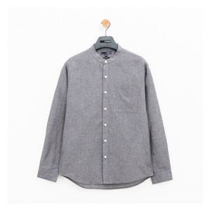 [에이치커넥트]남성 노카라 풀오픈 롱셔츠(3022102048252_048)