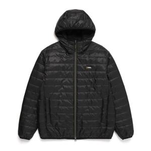 내셔널지오그래픽 N244UPD040 퀼팅 후디 경량 패딩 CARBON BLACK