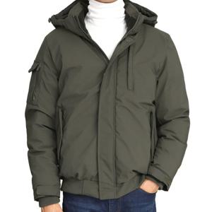 [아재나라]WKJD4004 겨울 남성 블루종 항공 후드 패딩점퍼 아웃