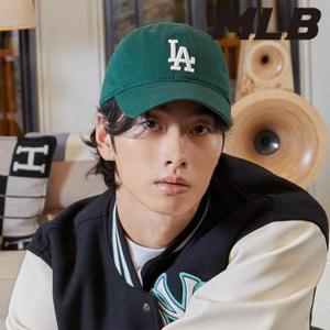 MLB (3ACP6601N-07GNS) N-COVER 언스트럭쳐 볼캡 LA다저스