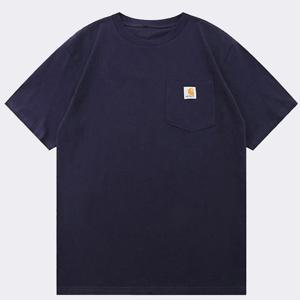 칼하트 K87 워크웨어 포켓 반팔티셔츠(네이비)