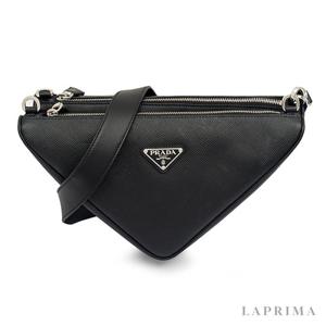 라프리마 프라다 사피아노 가죽 숄더백 2VH157-2FOQ-F0002