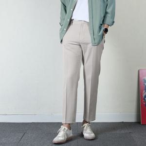 [프랭키뉴욕] 남자 슬랙스 TR 스판 링클프리 빅사이즈 블랙 네이비 차콜 그레이 아이보리 베이지 연베이