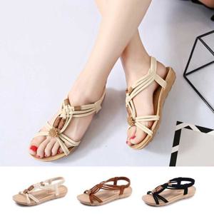 여자 여름 시원한 스트랩 끈샌들 캐주얼 데일리 패션
