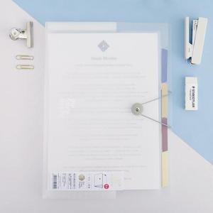 사무실 학교 학원 서류정리 A4 클리어파일 5포켓 CF10