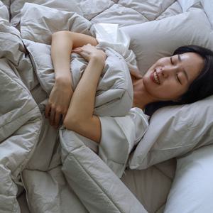 플로라 워싱 메리노울 호주산 겨울용 양모이불 패드세트 Q