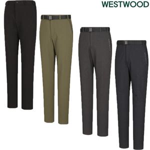 [웨스트우드]남성 겨울 데일리 기모 노턱 팬츠 WM4MTPL521