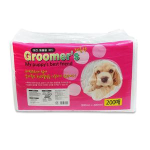 구루머스 애견배변패드 레몬향 200매 50x40cm