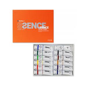 신한 에쎈스 Tube 아크릴컬러 물감 세트 50ml 12색