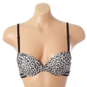 [예스]데일리 라이트그레이 호피 브라 YDWBZ674