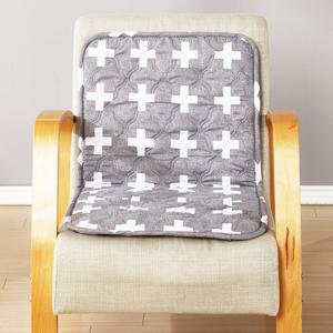 더안 양면 전기방석 2인용 크로스그레이