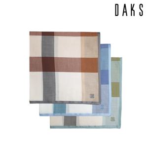 [닥스(손수건)]체크 손수건 DDU2202