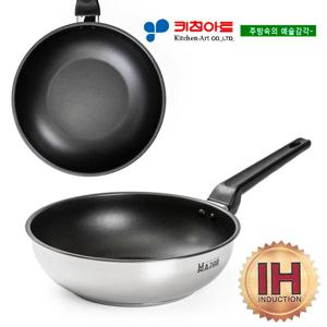 키친아트 메이져(IH) 삼중바닥 코팅궁중팬28CM