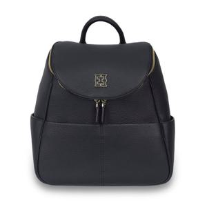 [에스콰이아]24SS 신상 소프트 블랙 시크 앞포켓 포인트 데일리 여성 백팩 ECDSHB631BK