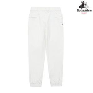 [블랙앤화이트] 여성 아웃 포켓 조거팬츠 5904LZSS_WHITE