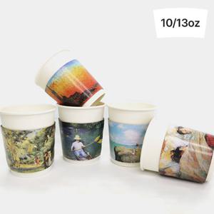 카마코 명화24종 합지컵홀더 10/13온스 500개