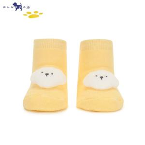 블루독베이비[hu] 24.FW YE)구름강아지파일양말 44A70-011-06 신생아양말 유아소품 출산용품 임신축하선물