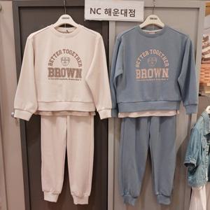 [오후]깔끔하고 편한~기모 스포티 상하세트 OHSM24W01