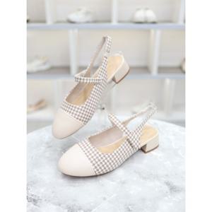 [블리아르]메리제인 미들힐 슬링백 4cm BLMD500408_GN