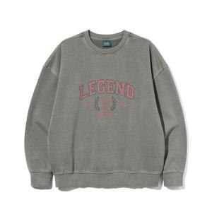 [유씨엘에이]UCLA 피그먼트 스몰 로고 오버핏 맨투맨 ( UA9LT02 )