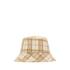 헬렌카민스키 여성 베이지 울 자수 버킷햇 HAT51631 CREAMCHECK