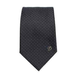 [에스티듀퐁(셔츠)]그레이 심플 도트 넥타이 TE4FM61KA052TGY