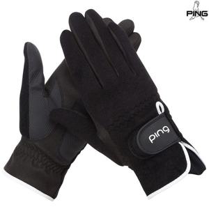 [핑골프][양말증정]여성 방한 양손 장갑 121D4GV951_BK