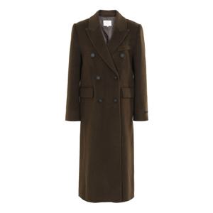 [에이비에프지]더블 버튼 핸드메이드 캐시미어 울 롱 코트 APY4QC01J