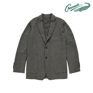 [크로커다일] 선염 울조직 클래식 캐주얼 자켓 CDAAAJK3106