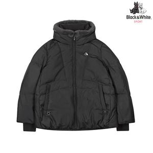 [블랙앤화이트] 여성 중량 다운 밍크트리밍 점퍼 1174LXWP_GREY