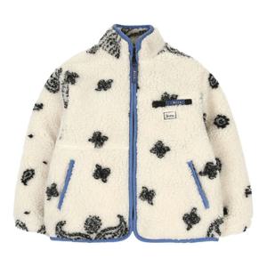 빈 BY71JP01IV페이즐리 보아 퍼 집업 점퍼