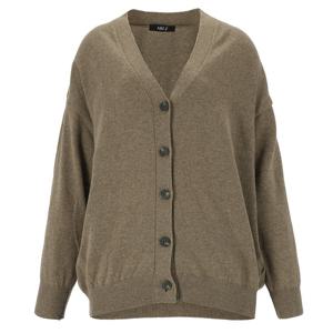 [에이비에프지]솔리드 캐시미어 긴팔 롱 니트 가디건 APY4QY38K