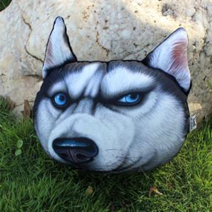 X-DOLLS 차량용 목쿠션 베개 XD102T허스키