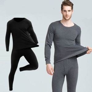 남성 2색 안감 기모 편안한 발열 내의 셋트 ST-0803