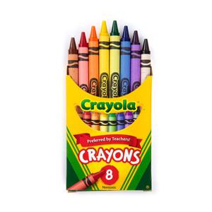 크레욜라 일반 크레용 8색