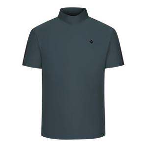 [레노마골프] 남성 하이넥 타공 반팔 티셔츠 RMTHN2125-819