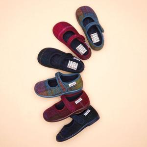 [불라디(트래드후스)]해리스 트위드 메리제인 3 COLORS 키즈구두 여아구두 VUBMHTL3 by 트래