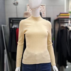 [오프리미츠]양모 홀가 골지  반넥 니트 B25KT2206