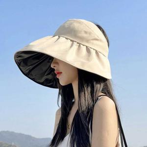 벨라 여름 여성 썬캡 자외선차단 돌돌이 선바이저 햇