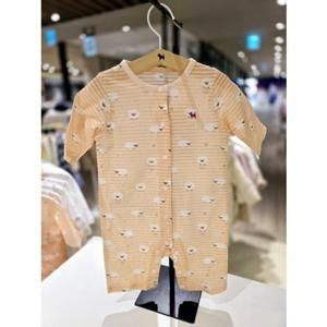 [블루독베이비] 25 SS(핑크)양7부우주복   출산 조카 백일 선물 봄 여름 신상 (4517004123) ch 25년SS신상