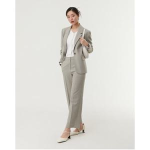 플라스틱아일랜드  (PR7WP261)  BEIGE 베이직 일자 팬츠