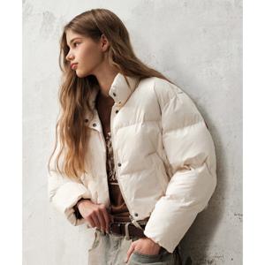 [지프] 여성 밴드넥 숏 패딩 자켓 점퍼 JP4JPF292