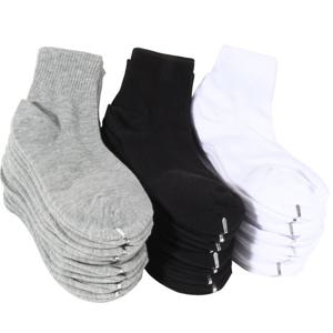 [하이언더바]국산 10켤레 남자 여자 무지 단목 카바 중목 학생 양말