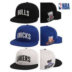NBA 농구팀 아치형 레터 스냅백 모자 N255AP615P